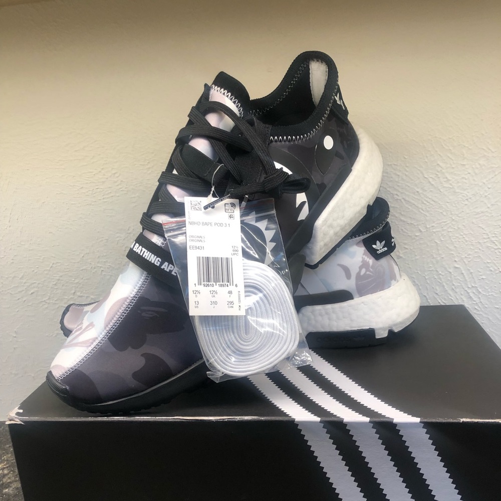 Bape X neighborhood adidas